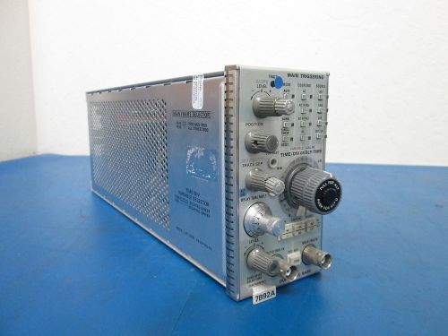 Tektronix 7b92a dual time base oscilloscope plug-in for sale