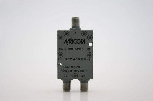MACOM 2-Way RF Microwave Power Divider 12.4-18 GHz  SMA  TESTED