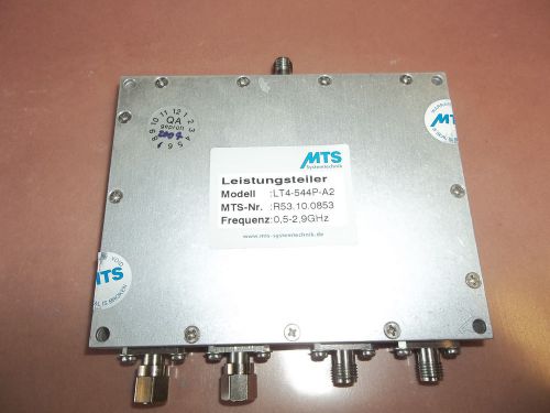 MTS Leistungsteiler LT4-544P-A2 Power 4 Way Splitter 500-2900 MHz
