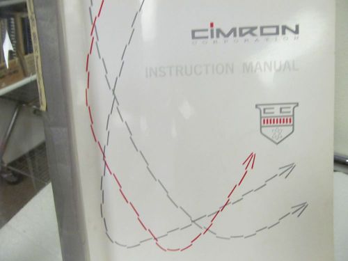 Cimron Corp. 6801B &amp; 6802B DC Amplifier Instruction Manual w/schematics