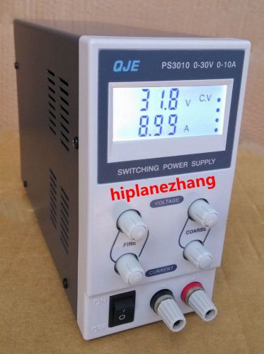 Adjustable variable compact dc power supply output 0-30v 0-10a ps3010 ac 220v for sale