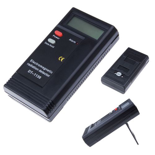 Digital electromagnetic radiation detector emf gauss meter ghost hunting tester for sale