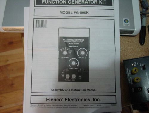 Elenco Function Generator Kit (put together)