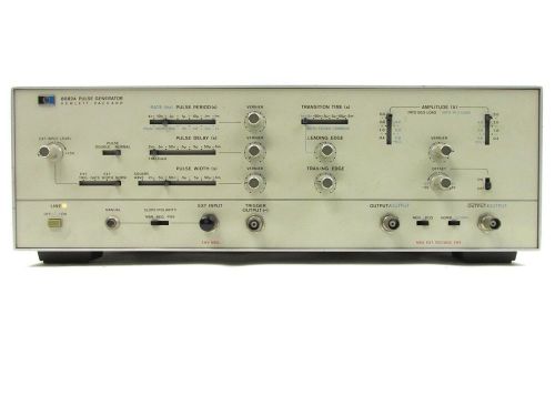 Agilent hewlett packard hp 8082a 250 mhz dual output fast pulse generator for sale