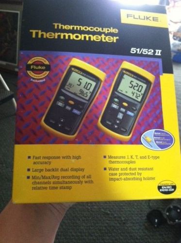 Brand new in box fluke thermocouple thermometer for sale