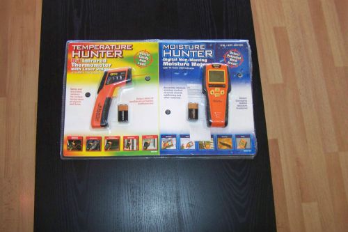 Temperature HunterThermometer &amp; Moisture Hunter Digital Meter