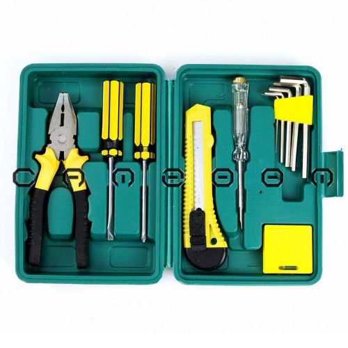 11pcs multifunction electroprobe test pen screwdriver hex key hand tool case kit for sale