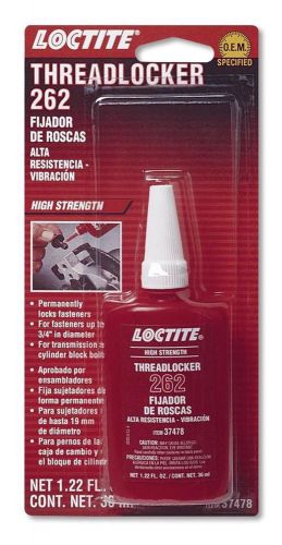 Loctite 37478 262 red high strength threadlocker bottle - 36 ml for sale