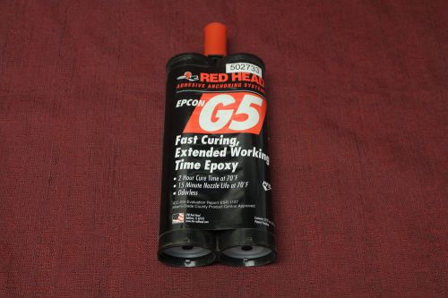 Red Head Epcon G5 Fas Curing Extended Working Time Epoxy 22oz. New