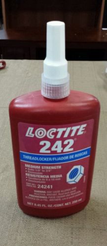 LOCTITE 242 Threadlocker - Medium Strength Size: 250 ml.