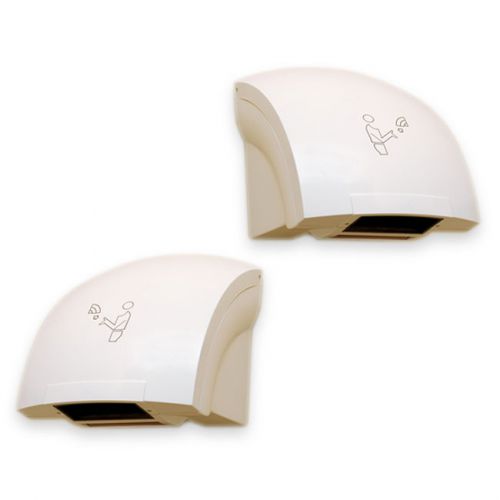 2 pc new commercial hands free infrared automatic hand dryers bathroom restroom for sale