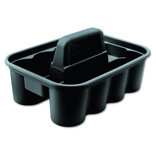 Rubbermaid commercial rcp315488bla deluxe carry caddy, 8-comp, 15w x 7 2/5h b… for sale
