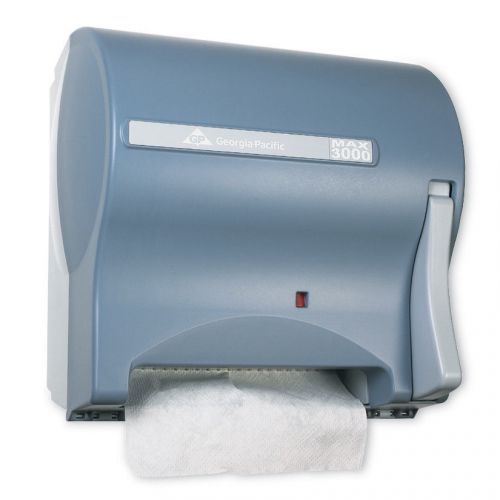 New georgia-pacific max 3000 single roll paper towel dispenser y-series slate for sale