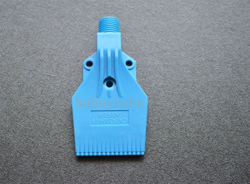 New 5 pcs Blue  Plastic ABS  Air Nozzle Air Knife 1/4&#039;&#039; H3 Blowing Nozzle