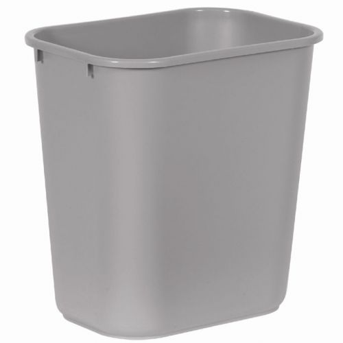Rubbermaid wastebasket  medium  gray. new for sale