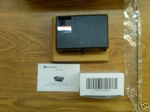 MOTOROLA MINITOR 5 V AMPLIFIED PAGER CHARGER RLN5705