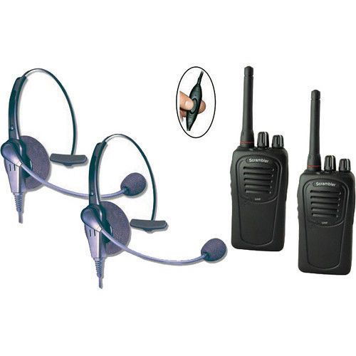Sc-1000 radio eartec 2-user two-way radio system eclipse inline ptt ecsc2000il for sale