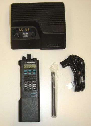 Motorola astro saber model iii vhf 136-174 mhz portable radio p25 good condition for sale