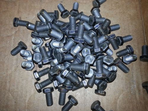 3/8 x 3/4&#034; hex head cap screw bolts high carbon lbox of 100 for sale