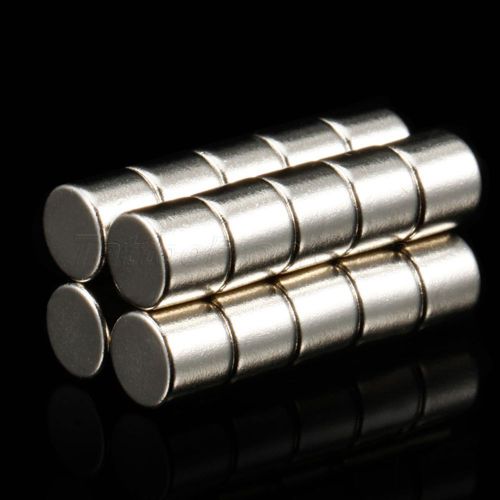 20pcs n50 strong round circular cylinder rare earth neodymium magnets 6mm x 5mm for sale