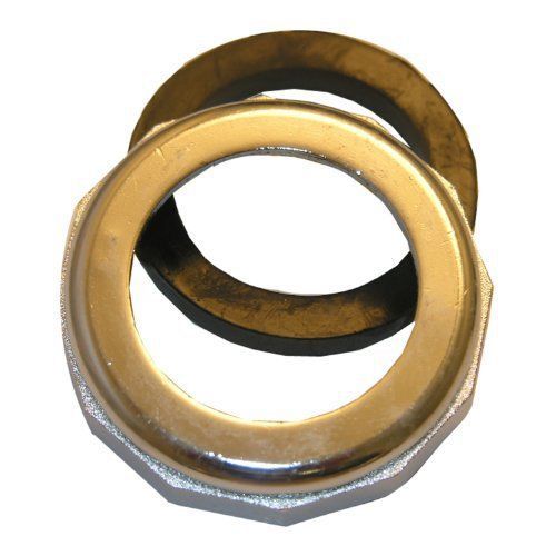 Lasco 03-1827 1-1/2-inch by 1-1/4-inch chrome plated reducing slip joint nut wit for sale