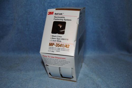 3m dual lock reclosable fastening system black 4.9 yards 06483 adhesive backing for sale