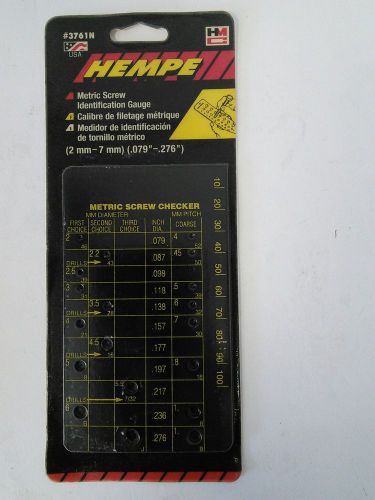Metric Screw Checker (2mm-7mm) (.079-.276)