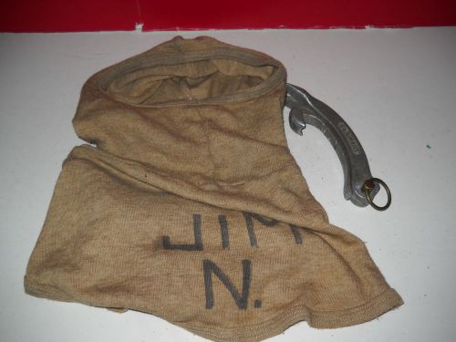 Fire department nomex hood-  w/free pocket spanner wrench for sale