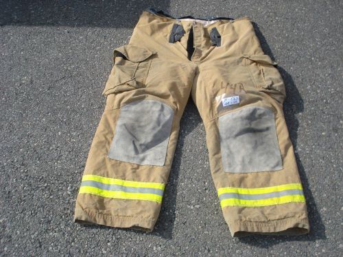 44x28  pants firefighter turnout bunker fire gear - lion apparel.....p563 for sale