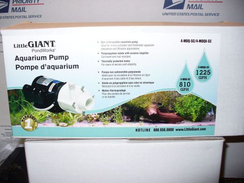 Little giant 582506 4-mdq-sc aquarium pump for sale