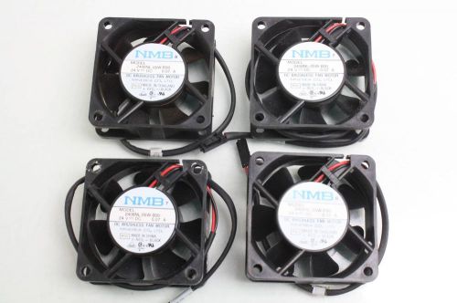 4 nmb 2408nl-05w-b30 dc 60mm brushless case fans 24v input for sale