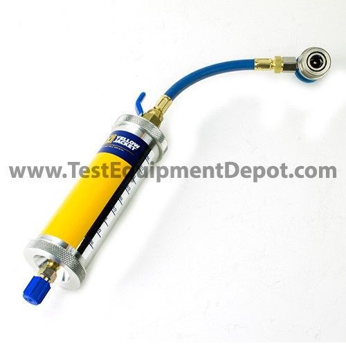 Yellow Jacket 69567 4 Oz. R-134A Auto Injector, Hose &amp; Service Coupler