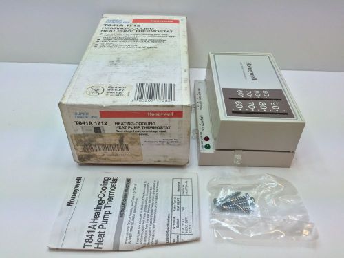 NEW! HONEYWELL HEATING-COOLING HEAT PUMP THERMOSTAT T841A1712