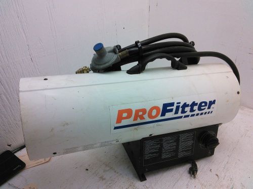 Good used profitter 70,000 to 125,000 btu propane/lp forced air heater for sale