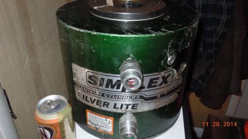 Green 150 ton hollow hole jack 2in stroke. simplex rad302 for sale