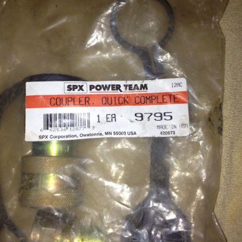 (NEW) SPX POWER TEAM COULPER QUICK COMPLETE