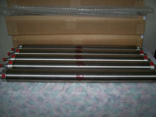 One lot of 3 brand new BIMBA S.Steel cylinders, 3&#039;&#039; bore x 32&#039;&#039; long