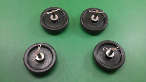 4 HEAVY DUTY FURNITURE WHEELS FOR DIFFERENT PURPOSES