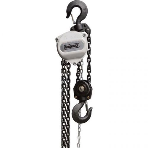 Roughneck Manual Chain Hoist — 3 Ton, 10ft. Lift
