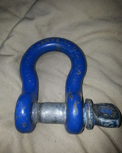 WLL 4-3/4T Clevis Shackle Campbell USA, Chain Hook Eyelet