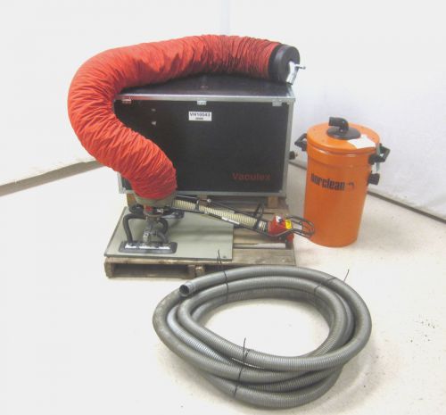 Vaculex vacuum hoist lift lifting aid system 3-ph 460v 8&#034; dia tube siemens for sale