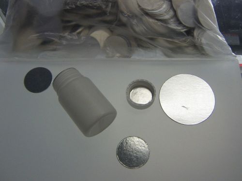 USA STOCKED 60 mm FOIL BOTTLE CAP INDUCTION LID LINERS 1000 QTY STANDARD TYPE