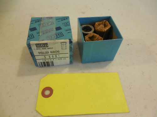 DME SHOULDER BUSHING S5691 1/2 IDX1-3/8 LG .LOT OF 3.NIB FROM OLD STOCK. GN1