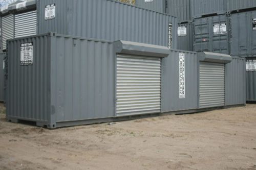 8&#039; x 40&#039; Storage Container with 2 rollup doors