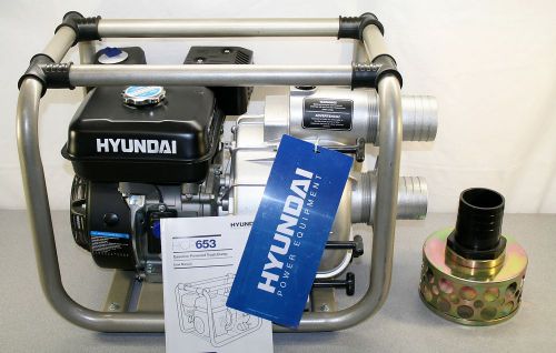 Hyundai hcp653 commercial 7 hp gas-powered 3&#034; trash pump ~ brand new ~ was $1200 for sale