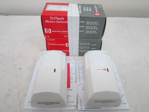 LOT of 2: Detection Systems TriTech DS860 Motion Detector NEW