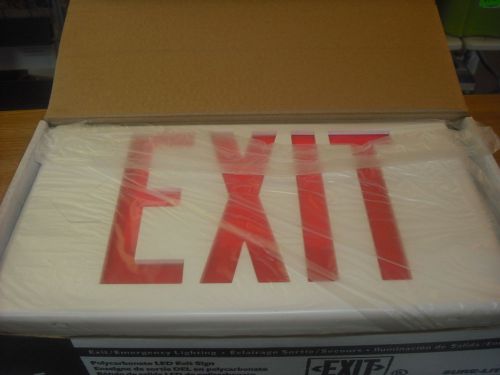 NEW NIB Cooper Sure-Lites Emergency Exit Sign LPX7SD  ( HM-58 )