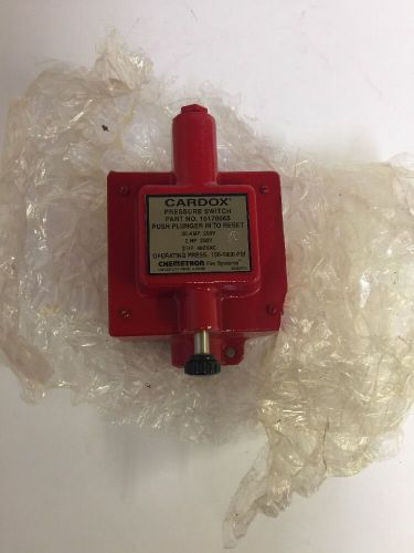 Cardox Pressure Switch Part No. 10170065 by Chemetron