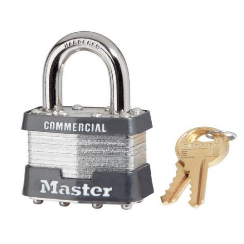 10 NEW IN BOX Master COMMERCIAL Padlocks Pad Locks Keyed Alike Model #1 M1KA