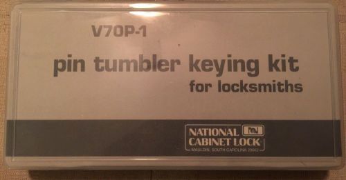 V70p-1 V70p1 Pin Tumbler Kit National Cabinet Lock NIB!